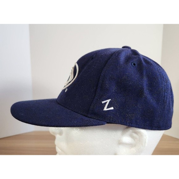 Zephyr 32/5 Penn State Baseball Hat Men's 7 3/8 Blue Fitted Nitty Lions All Over - Picture 4 of 9